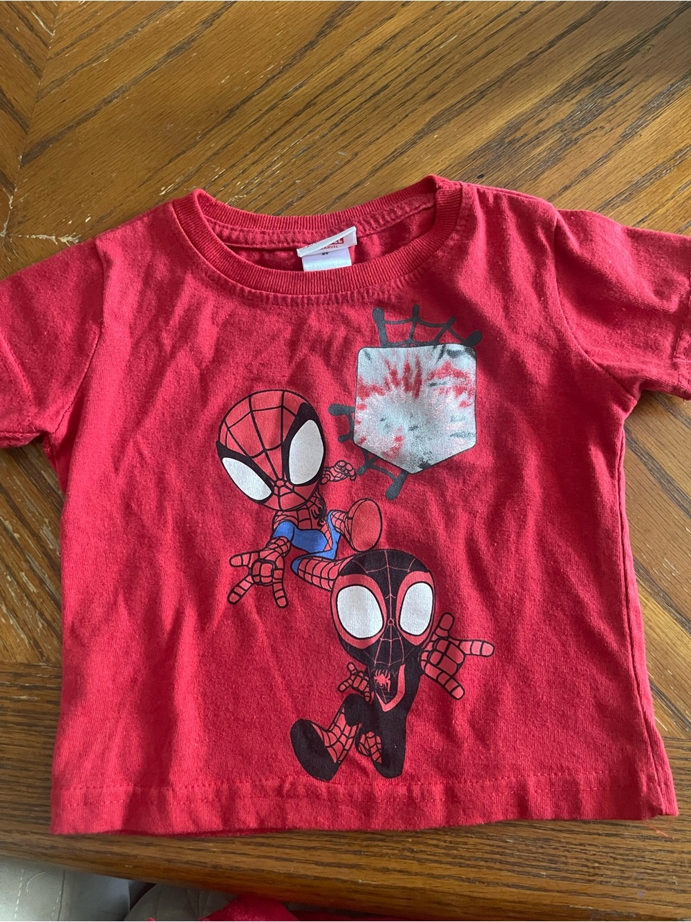 Marvel Red Spider-Man Duo Graphic Tee